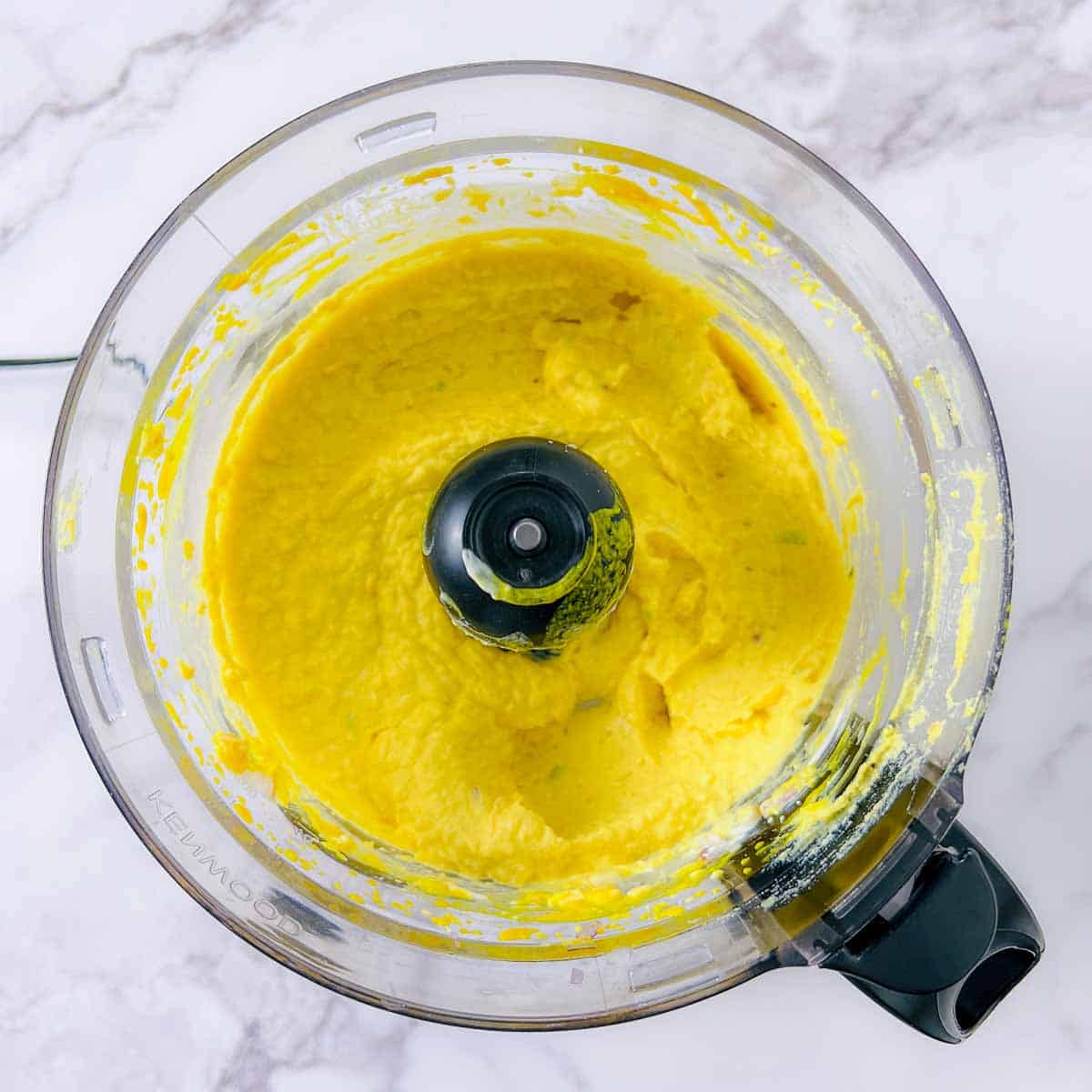 All ingredients processed until smooth.