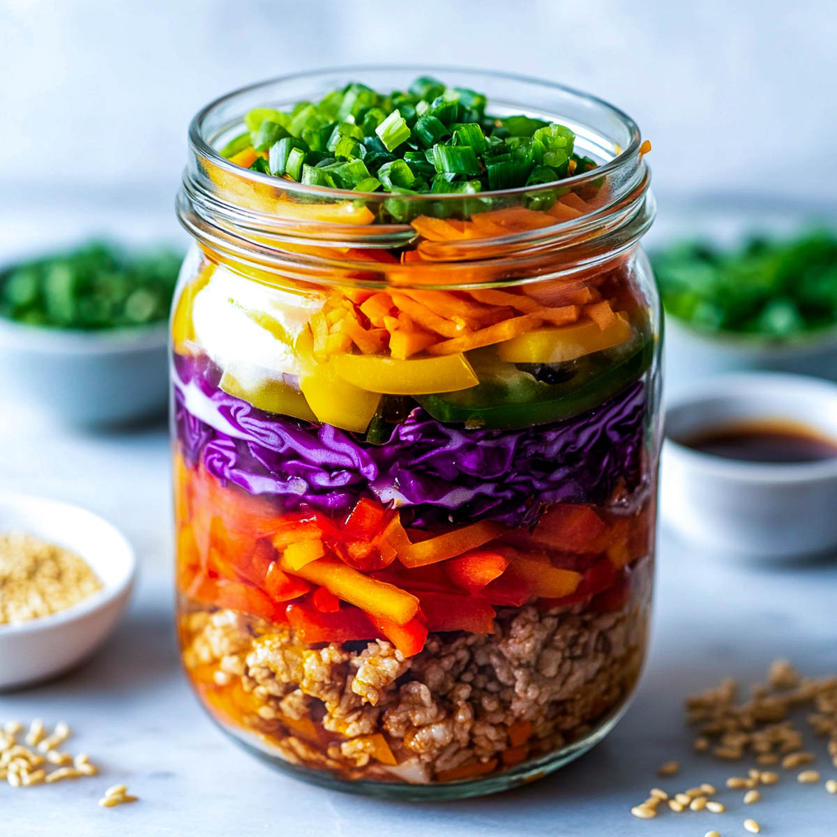 Egg roll stir fry.