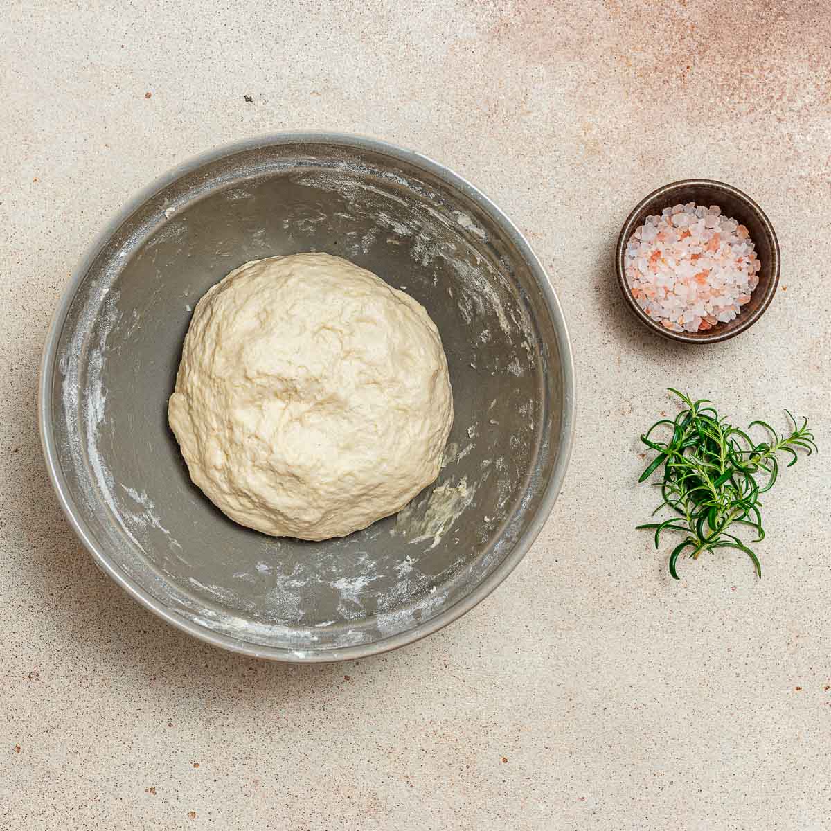 Dough after first rise.